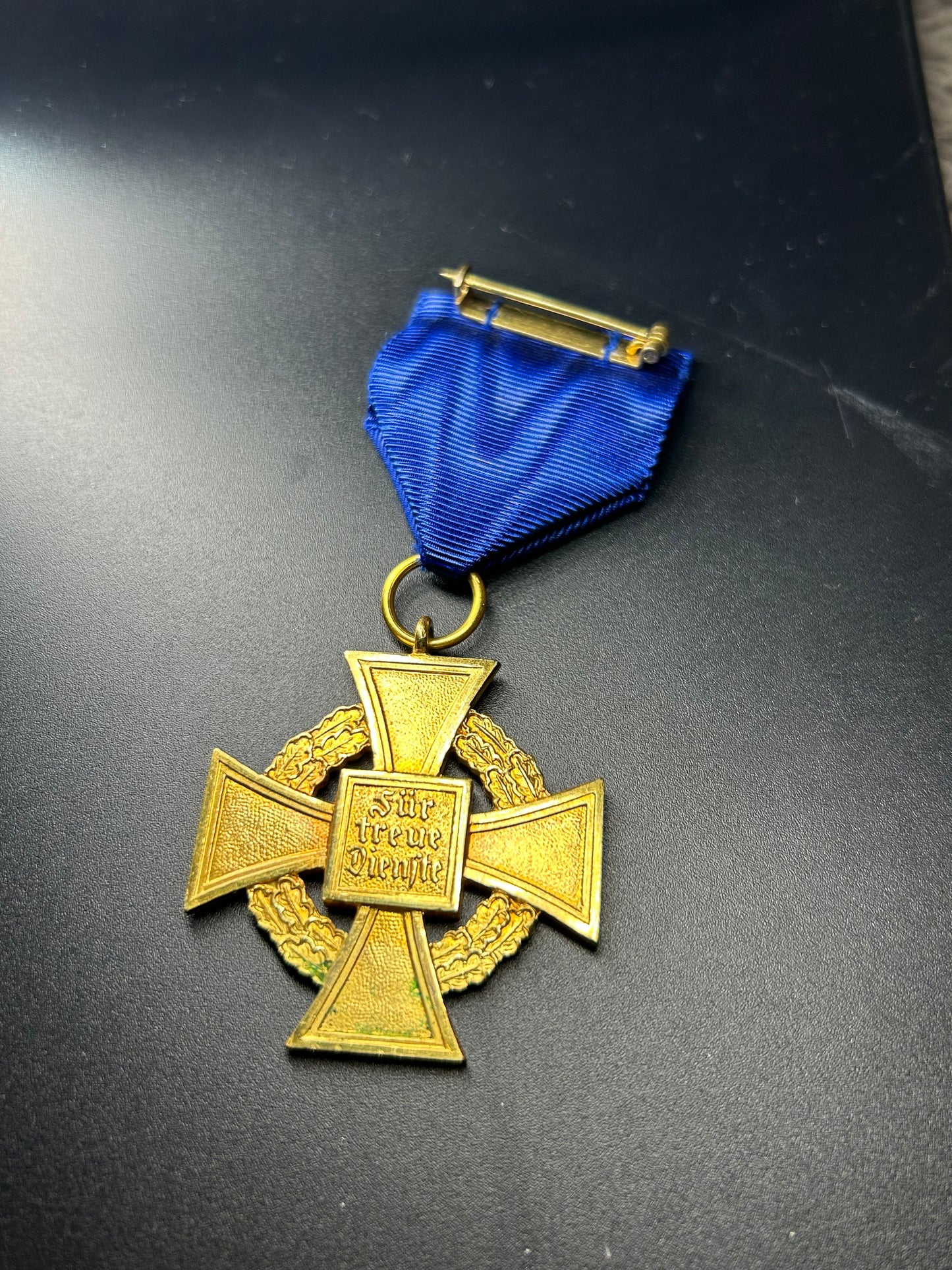 Cased German WW2 40 year faithful service medal