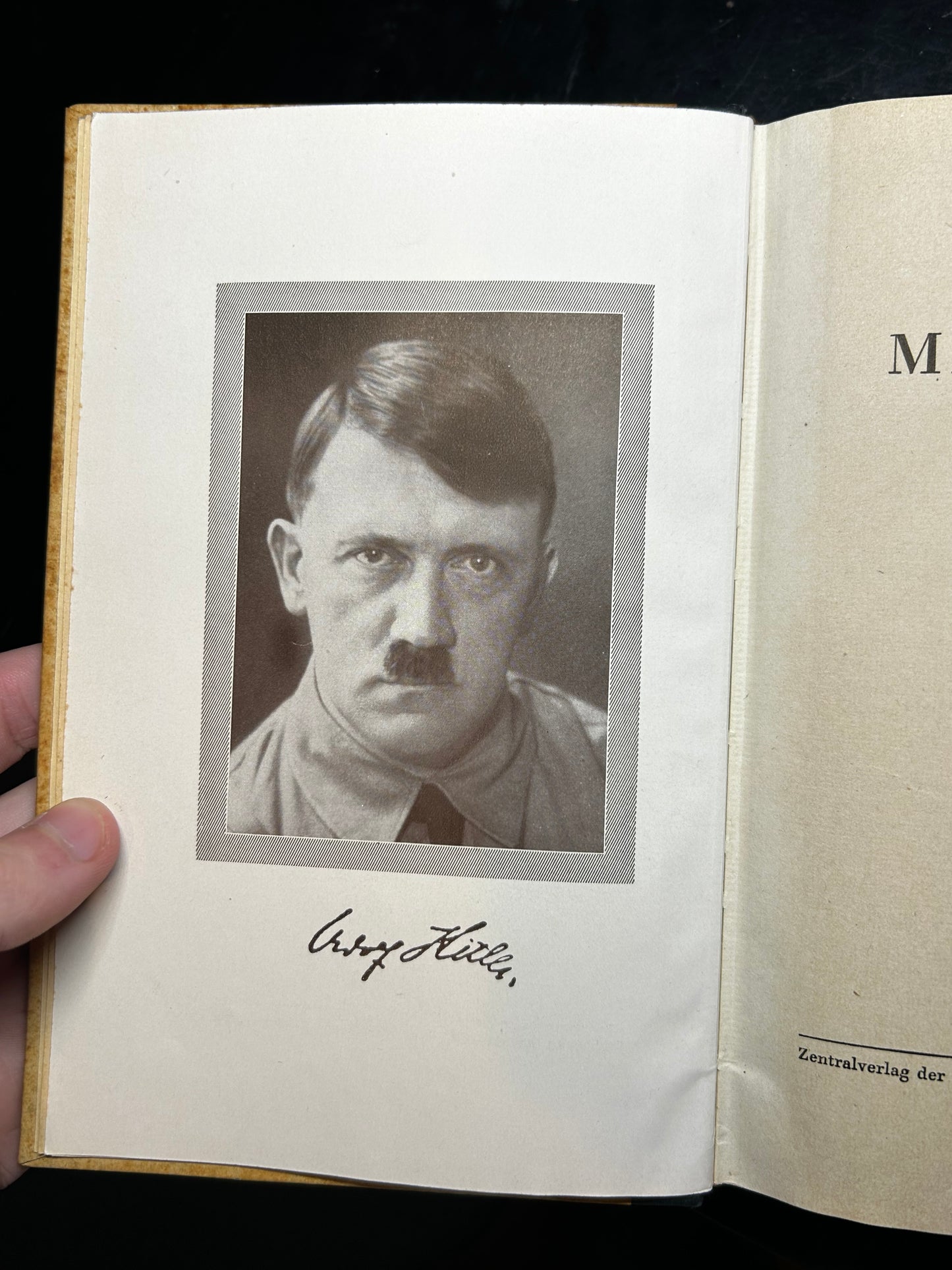Cased Mein Kampf Adolf Hitler Wedding Edition Signed By Mayor Of Recklinghausen 1943